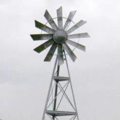 3-Leg Galvanized Ornamental Windmills -Aquavista Shop 3 leg galvanized ornamental windmill head 1000 08332.1657114345
