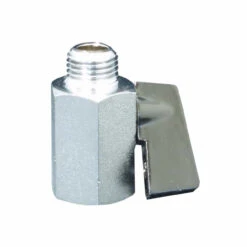 1/4-Inch Chrome Mini Ball Valve MPTxFPT