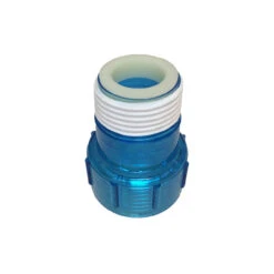 Aqua Ultraviolet Quartz Cap W/ Ring