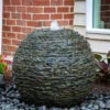Aquascape Medium Stacked Slate Sphere Landscape Fountain Kit