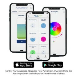 Aquascape AquaForce PRO 4000-8000 Adjustable Flow Pump -Aquavista Shop aquascape smart control app 1000 41017.1667236336