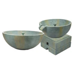 Aquascape Spillway Bowl And Basin Landscape Fountain Kit -Aquavista Shop aquascape spillway bowls stand 1000 79991.1665412439