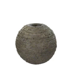 Aquascape Stacked Slate Spheres -Aquavista Shop aquascape stacked slate fountain small sphere 1000 18544.1642093645