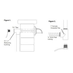 Atlantic Warm White LED Wall Spout Light -Aquavista Shop atlantic warm white wall spout light installation 42207.1679674446