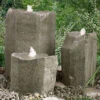 Bird Bath Triple Fountain Kit
