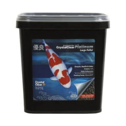CrystalClear Platinum Large Pellet Fish Food -Aquavista Shop crystalclear platinum large 4 4pound 1000 74347.1641477430
