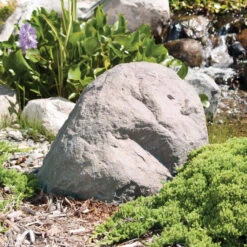 CrystalClear TrueRock Medium Boulder Covers 27L X 21W X 14H-Inch -Aquavista Shop crystalclear truerock boulder medium greystone 1000 19977.1669647915