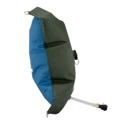 IVy Bag - Collapsible Drinking Water Bladder -Aquavista Shop ivy bag filled side view 1000 18628.1642093265