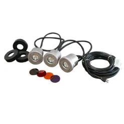 Kasco Stainless Steel 3 LED Light Kit, 19-Watts -Aquavista Shop kasco stainless steel 3led light kit 1000 48282.1652796740