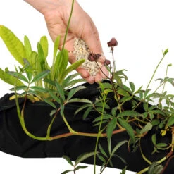 Plant Socks -Aquavista Shop plant sock inserting planting media 1000 04585.1656350388