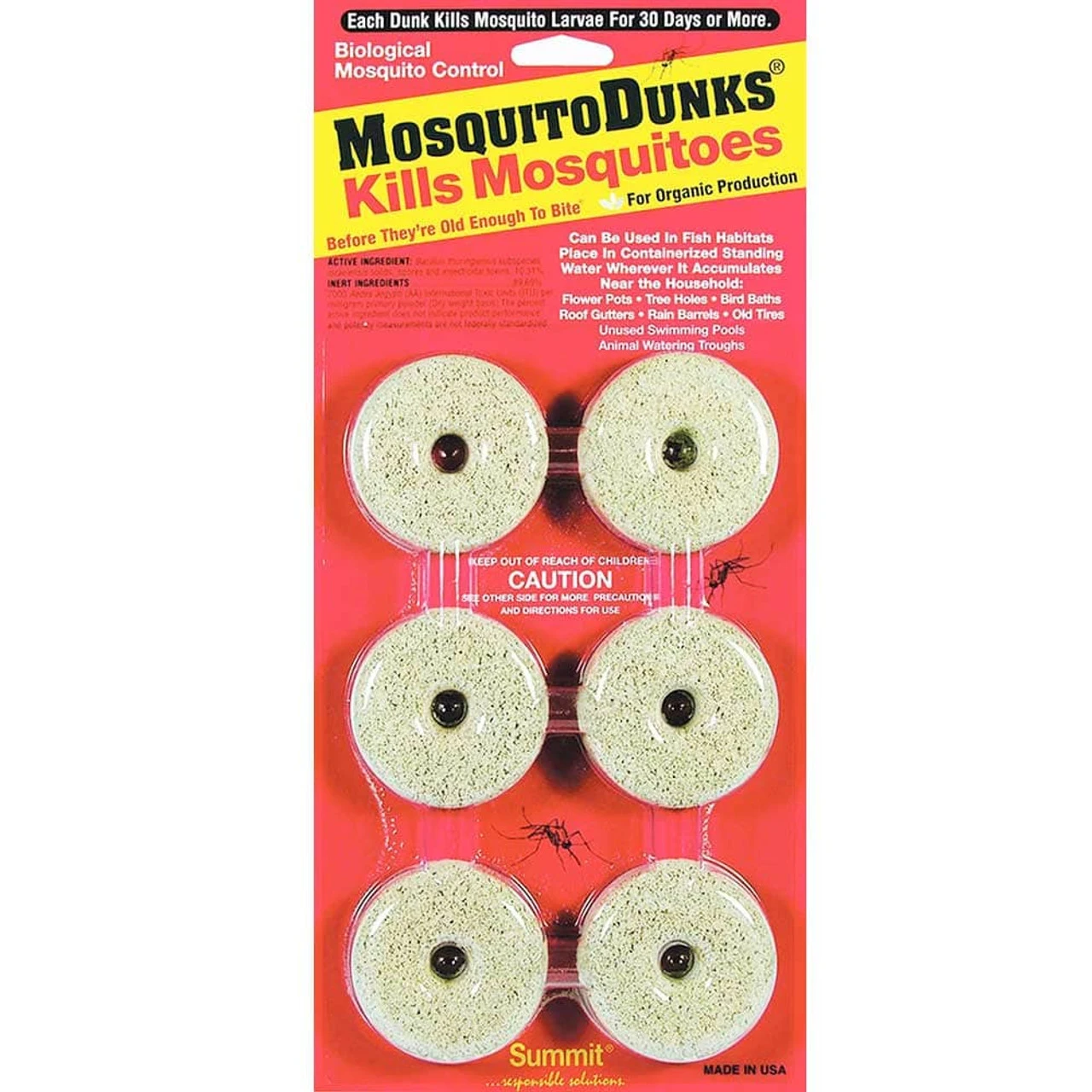 Summit Mosquito Bits & Dunks 6 Summit Mosquito Bits & Dunks - Image 6