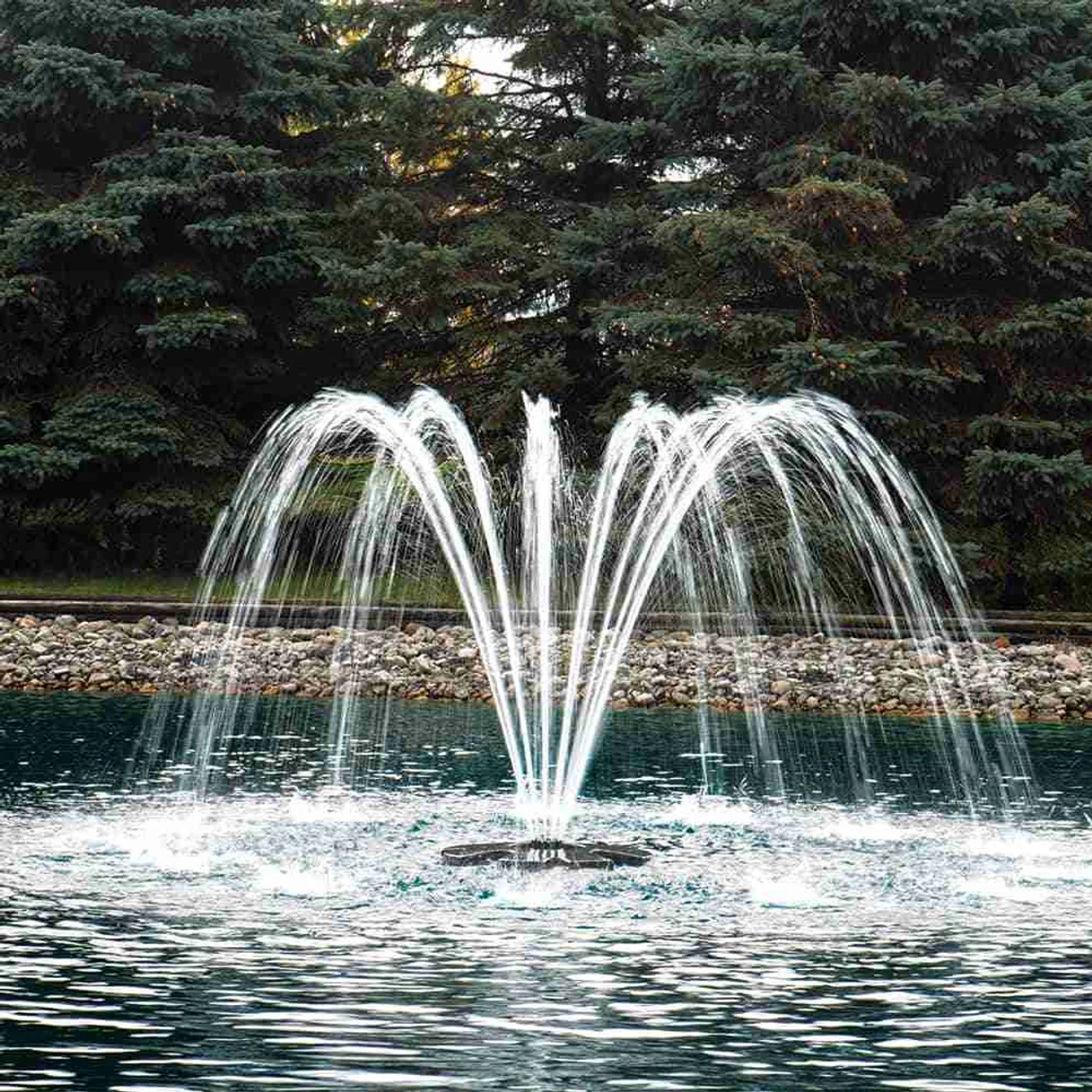 Accessories The Pond Guy AquaStream Single Arch Fountain Nozzle, 1/2 HP 2 Accessories The Pond Guy AquaStream Single Arch Fountain Nozzle, 1/2 HP - Image 2